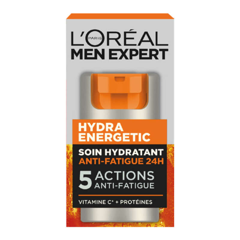 L'Oréal Paris Men Expert Crème Visage Hydratante Hydra Energetic Anti-fatigue 50ml L'Oréal Paris Men Expert Crème Visage Hydratante Hydra Energetic Anti-fatigue 50ml