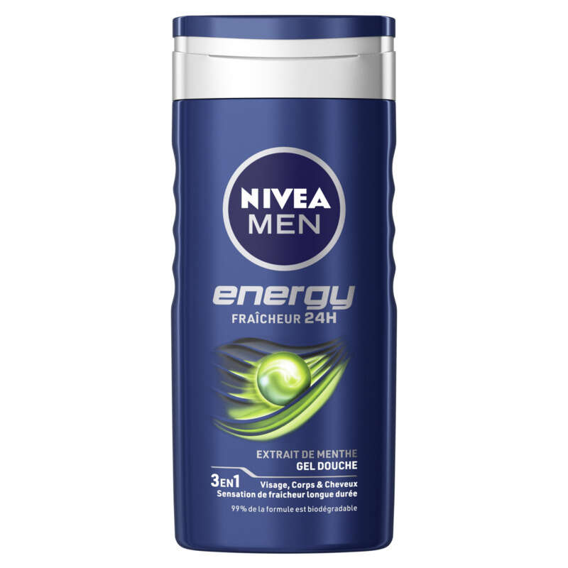 Nivea Shampooing douche aux extraits de menthe vivifiante 250ml Nivea Shampooing douche aux extraits de menthe vivifiante 250ml