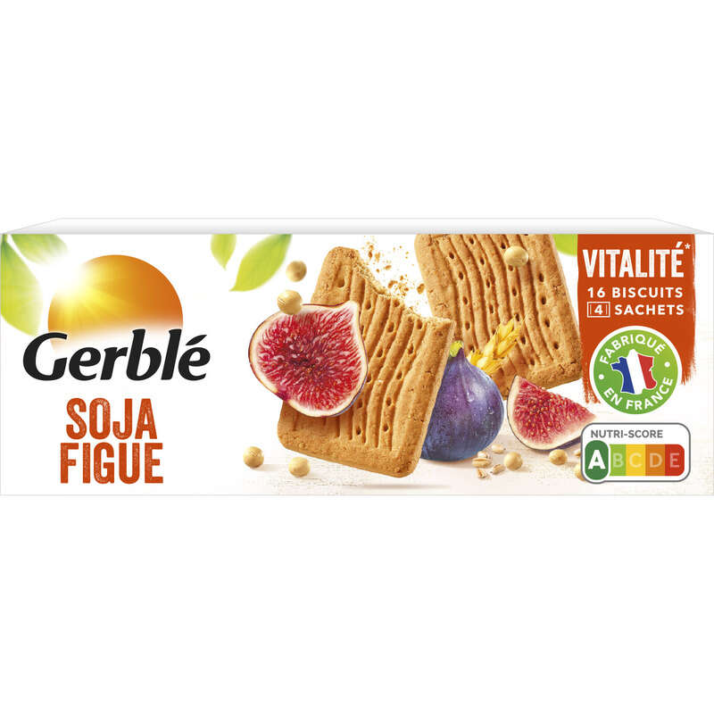 Gerblé Biscuit soja figue 270g Gerblé Biscuit soja figue 270g