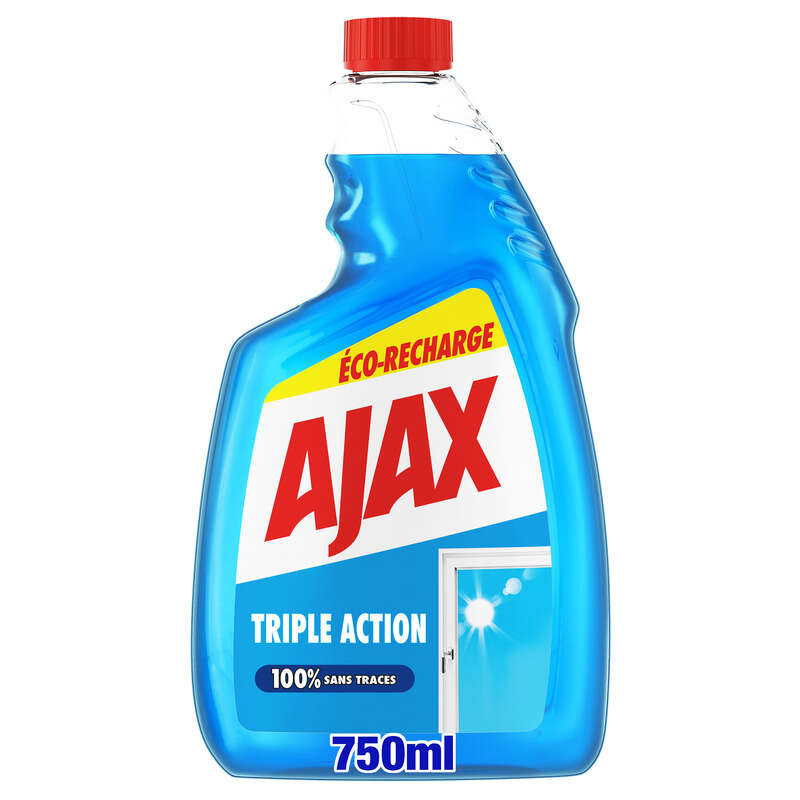 Ajax Vitres Recharge Triple action 75cl Ajax Vitres Recharge Triple action 75cl