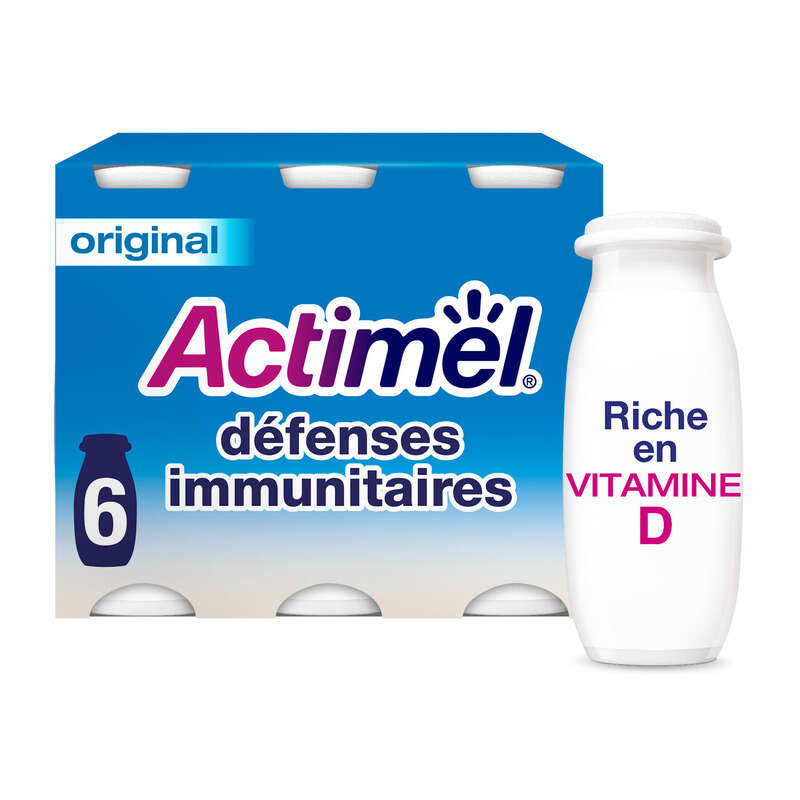 Actimel Yaourt À Boire Nature 6x100g Actimel Yaourt À Boire Nature 6x100g