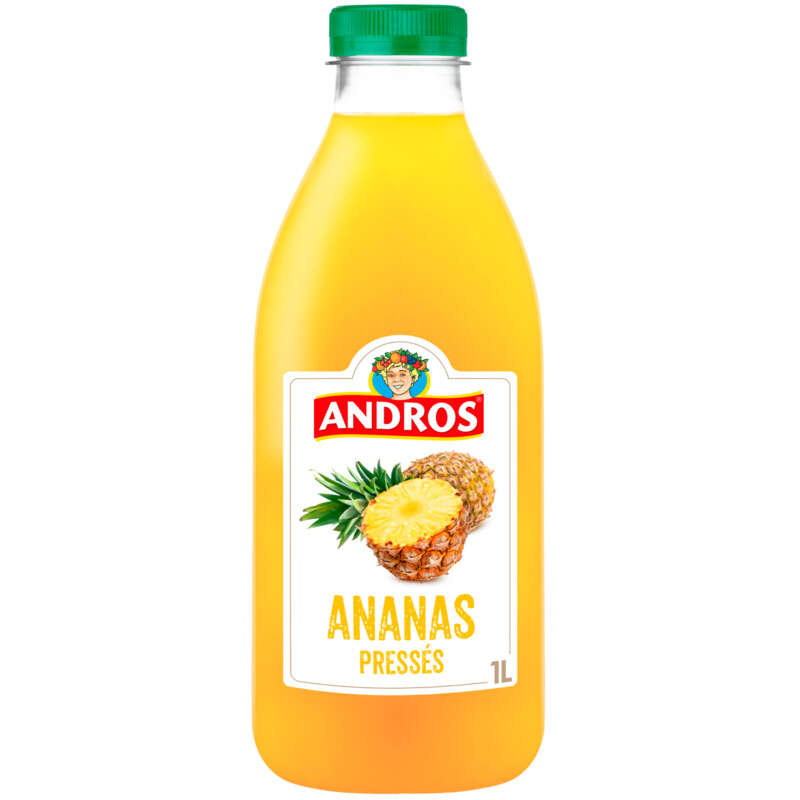 Andros Jus d'Ananas la bouteille de 1L