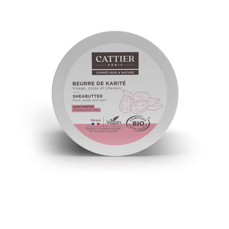 Cattier Beurre de karité 100 % Bio 100g Cattier Beurre de karité 100 % Bio 100g
