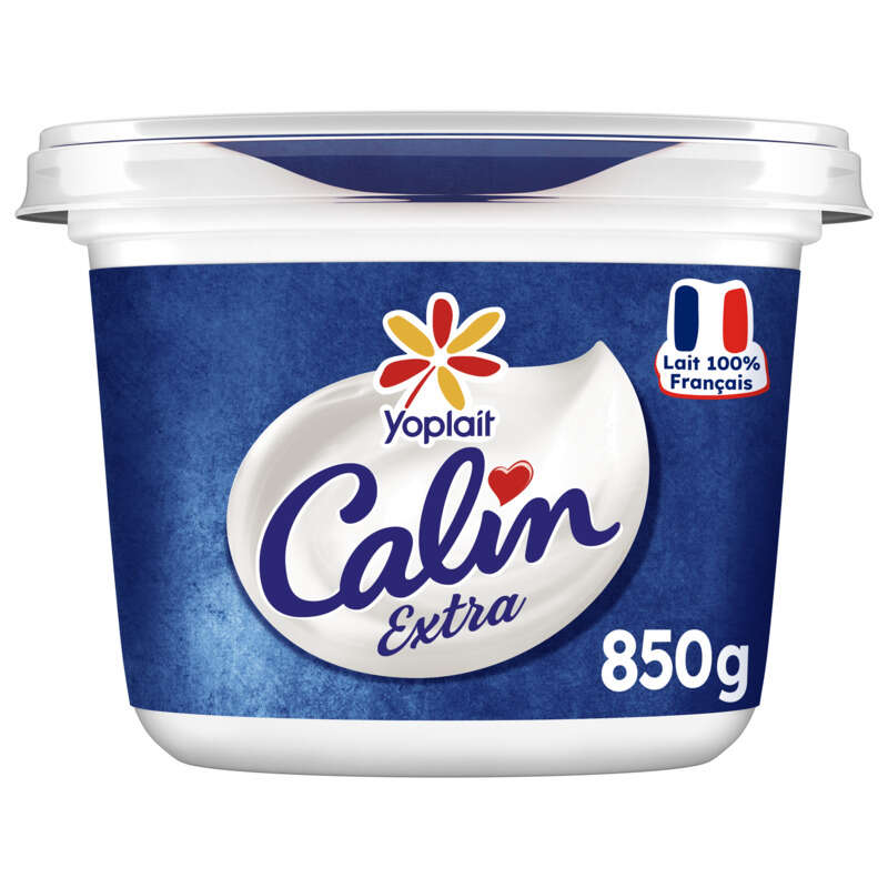 Yoplait Calin Extra Fromage Blanc Nature 3,2% M.G. Pot 850g Yoplait Calin Extra Fromage Blanc Nature 3,2% M.G. Pot 850g