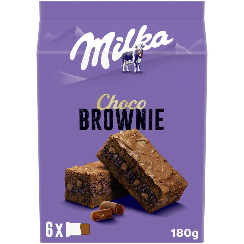 Milka Gâteaux Choco Brownie 180g Milka Gâteaux Choco Brownie 180g