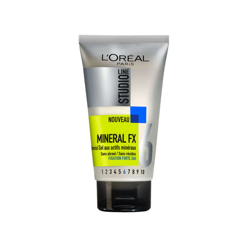 L'Oréal Paris Studio Line Gel Coiffant Mineral FX Gel Ultra Fixant 24h 150ml L'Oréal Paris Studio Line Gel Coiffant Mineral FX Gel Ultra Fixant 24h 150ml
