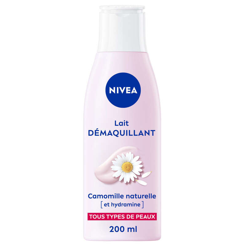 Nivea Lait Démaquillant Visage & Yeux Camomille Naturelle 200ml Nivea Lait Démaquillant Visage & Yeux Camomille Naturelle 200ml