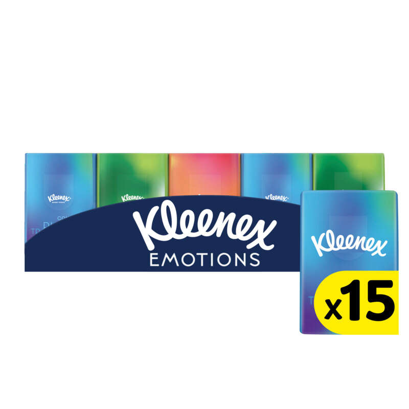 Kleenex Collection Mouchoirs Etuis mini x15 Kleenex Collection Mouchoirs Etuis mini x15