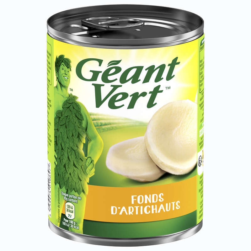 Géant Vert Fonds d'Artichauts 210g Géant Vert Fonds d'Artichauts 210g