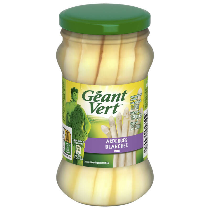 Geant Vert Asperges Blanches 110g Geant Vert Asperges Blanches 110g