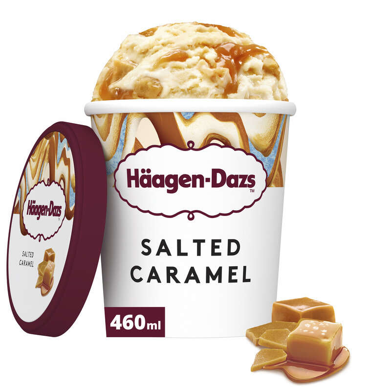 Haagen-Dazs Pot Salted Caramel 400g Haagen Dazs Pot Salted Caramel 400g
