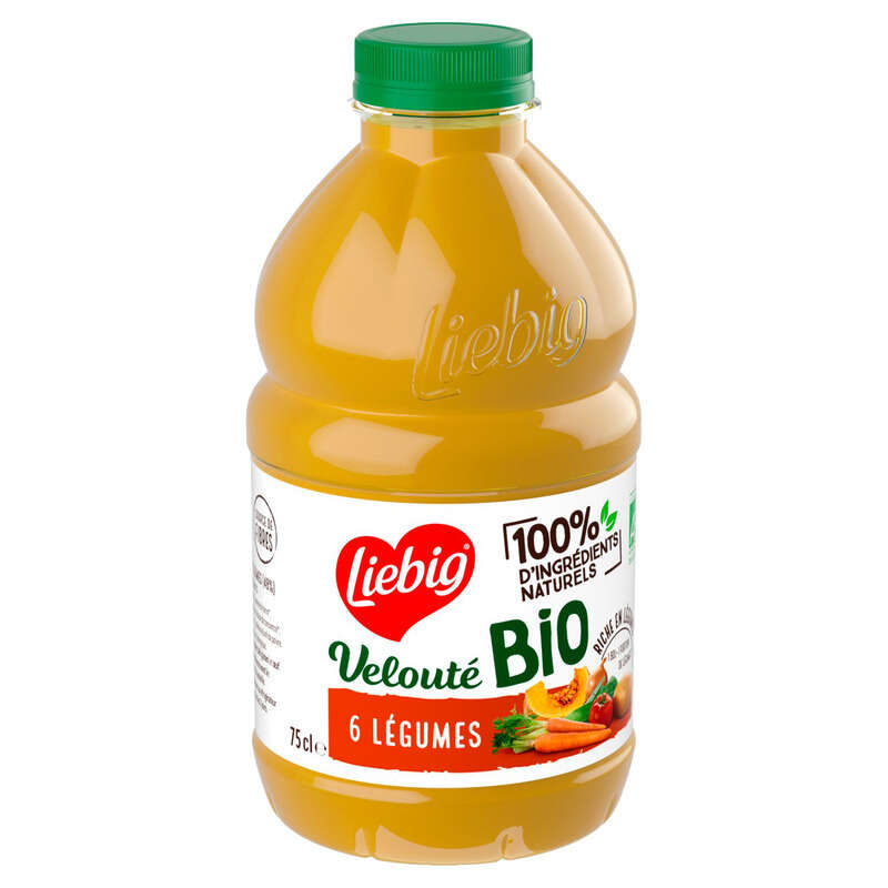 Liebig Bio Velouté 6 légumes 75cl Liebig Bio Velouté 6 légumes 75cl