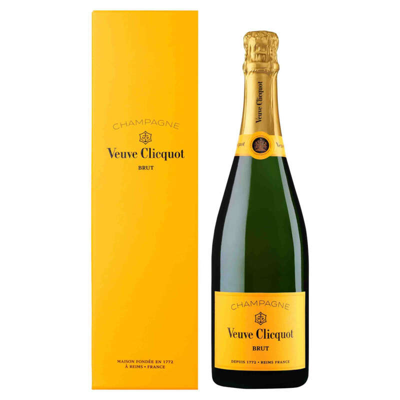Veuve Clicquot Champagne Brut & Etui 75cl Veuve Clicquot Champagne Brut & Etui 75cl