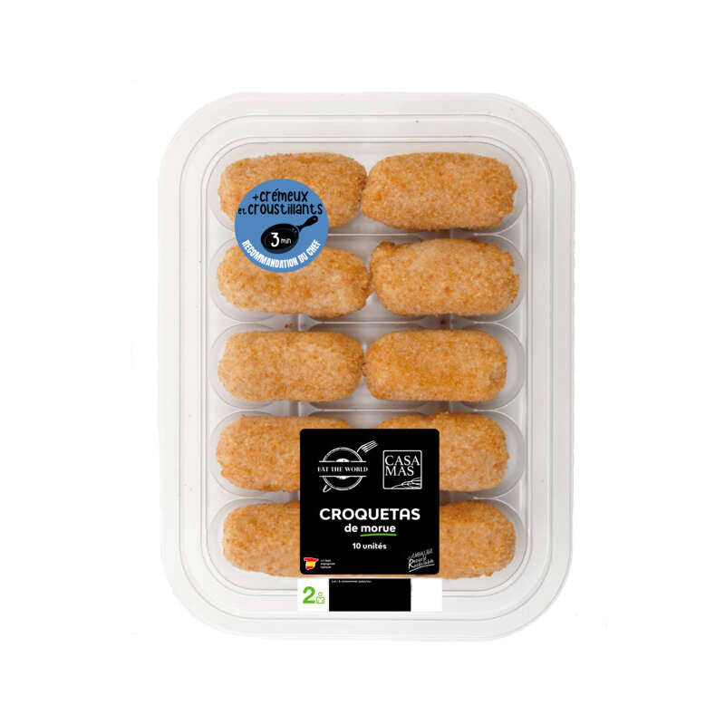 Casa Mas croquettes de morue 280g Casa Mas croquettes de morue 280g
