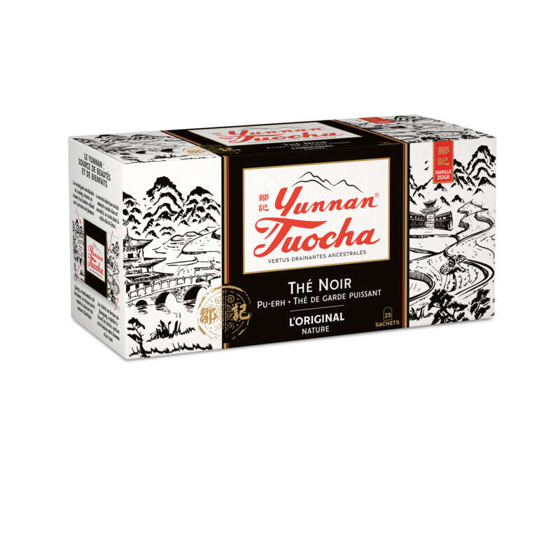 Tuocha Thé De Chine Nature 25 Sachets Tuocha Thé De Chine Nature 25 Sachets