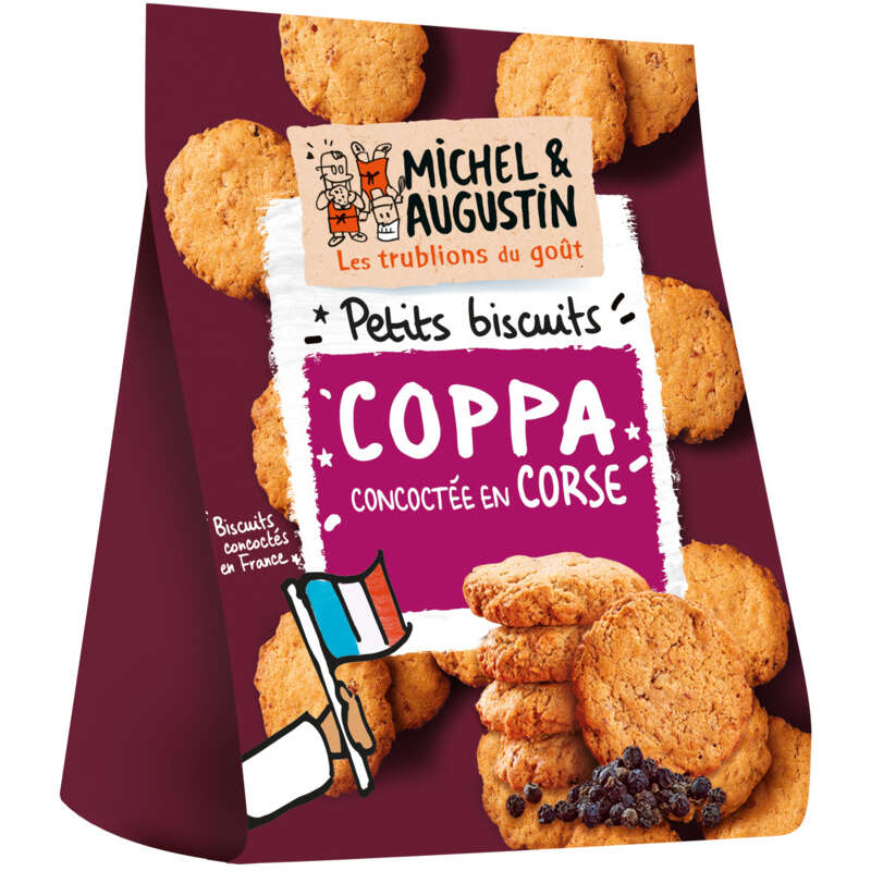 Michel & Augustin Petits Biscuits Coppa 90g Michel & Augustin Petits Biscuits Coppa 90g