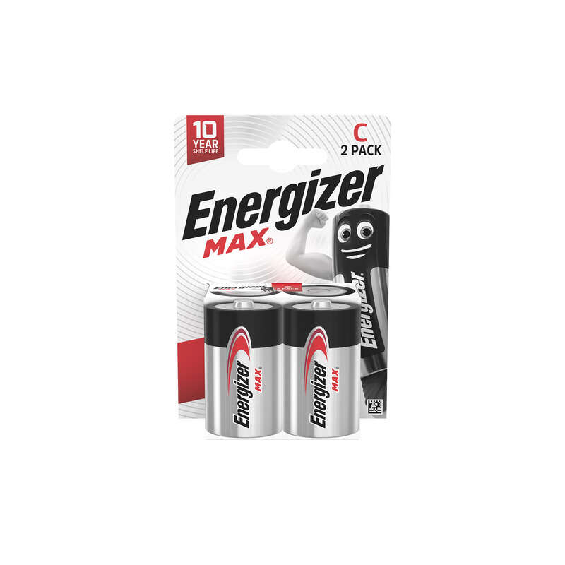 Energizer 2 Piles C Max Energizer 2 Piles C Max