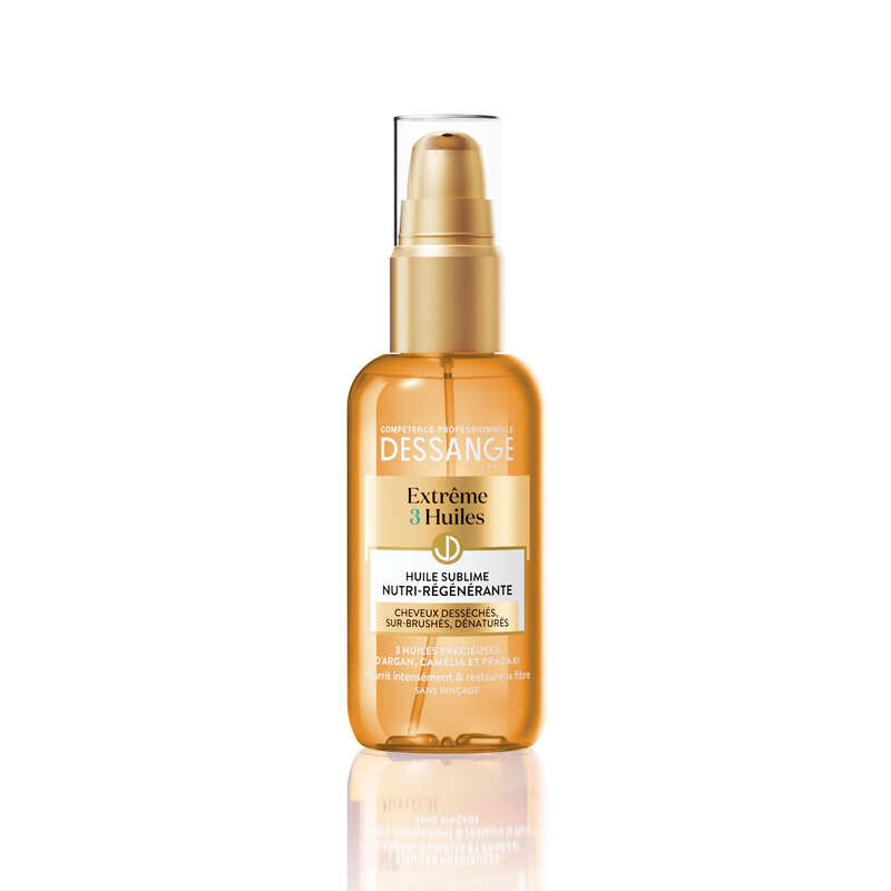 Dessange Extrême 3 Huiles Soin Nutri-Régénérant Cheveux Abimés 100ml Dessange Extrême 3 Huiles Soin Nutri-Régénérant Cheveux Abimés 100ml