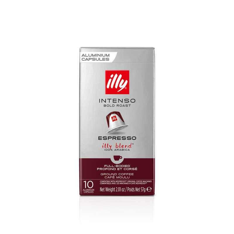 Illy Café Espresso Intenso 100% Arabica x10 capsules 57g Illy Café Espresso Intenso 100% Arabica x10 capsules 57g