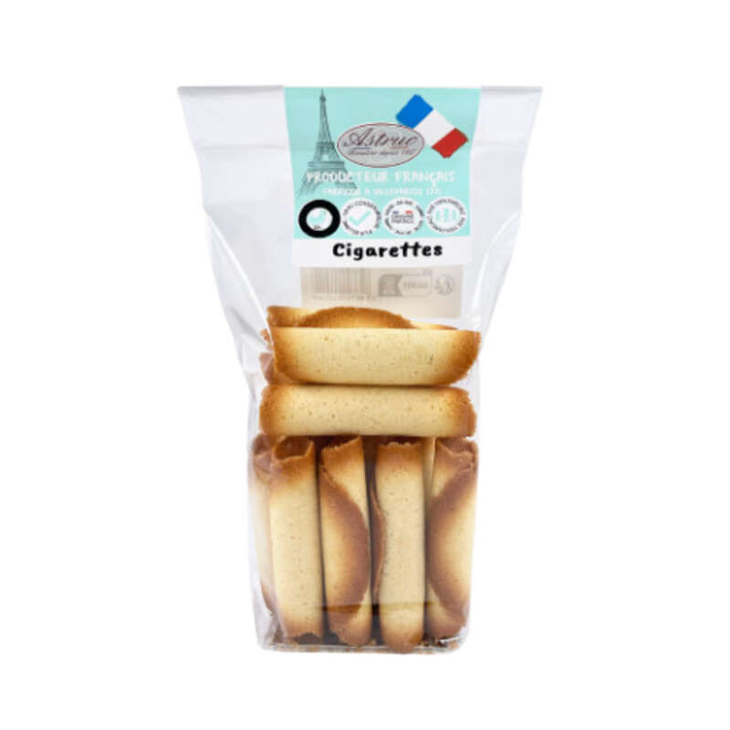 Biscuiterie Astruc Cigarettes Pur Beurre 150g Biscuiterie Astruc Cigarettes Pur Beurre 150g