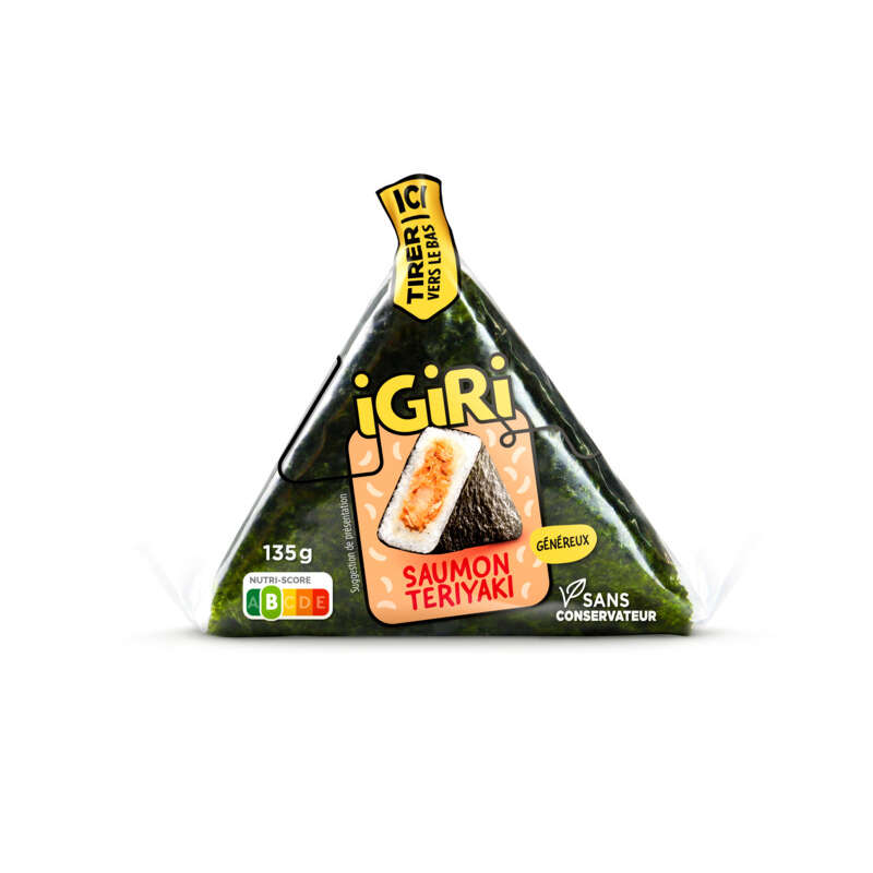 Sonigiri Onigiri Saumon Sauce Teriyaki 135g Sonigiri Onigiri Saumon Sauce Teriyaki 135g