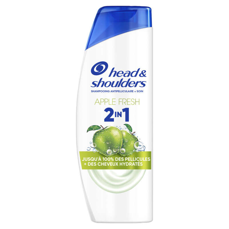 Head & Shoulders Shampoing antipelliculaire 2en1 apple fresh 300ml Head & shoulders shampoing antipelliculaire 2en1 apple fresh 300ml