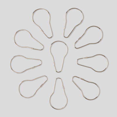 Monoprix Maison 10 Anneaux Métal Pour Rideau De Douche Monoprix Maison 10 Anneaux Métal Pour Rideau De Douche