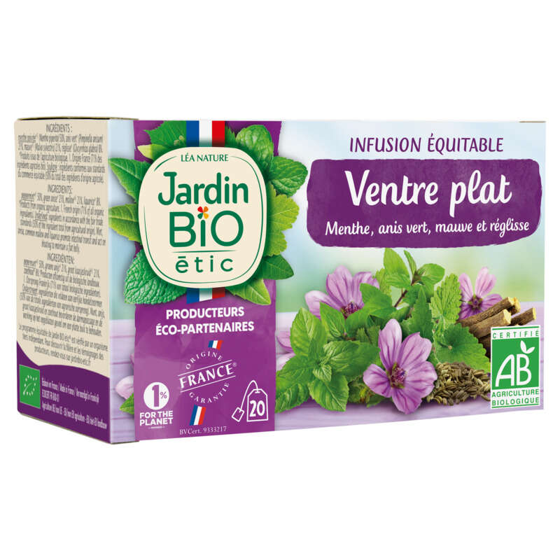 Jardin Bio Infusion ventre plat 20 - 30g