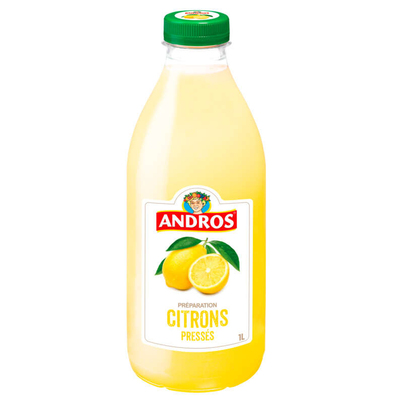 Andros Jus De Citrons Pressés 1L Andros Jus De Citrons Pressés 1L