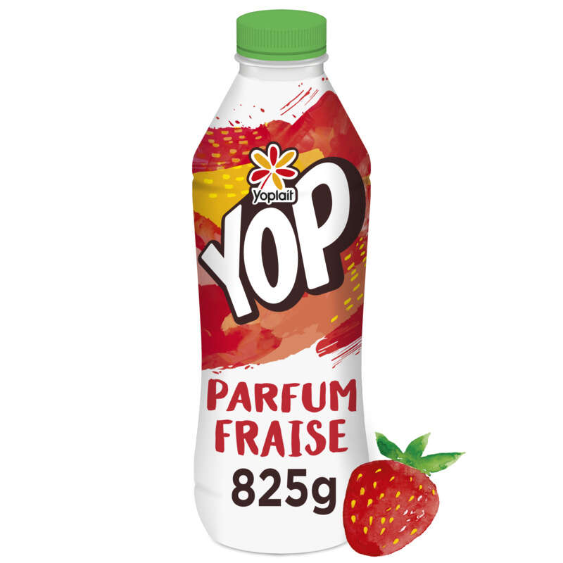 Yoplait Yop Yaourt à Boire Parfum Fraise 825g