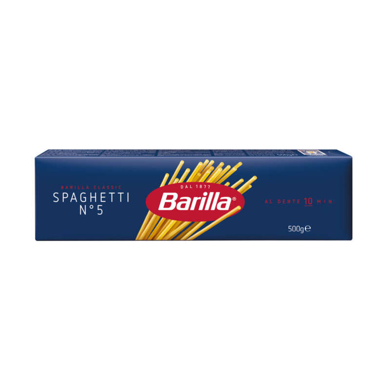Barilla Pâtes spaghetti n°5 500g