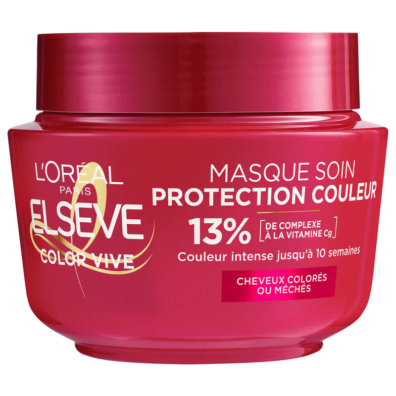 L'Oréal Paris Elseve Color-Vive Masque Protection Couleur Cheveux Colorés 310ml L'Oréal Paris Elseve Color-Vive Masque Protection Couleur Cheveux Colorés 310ml