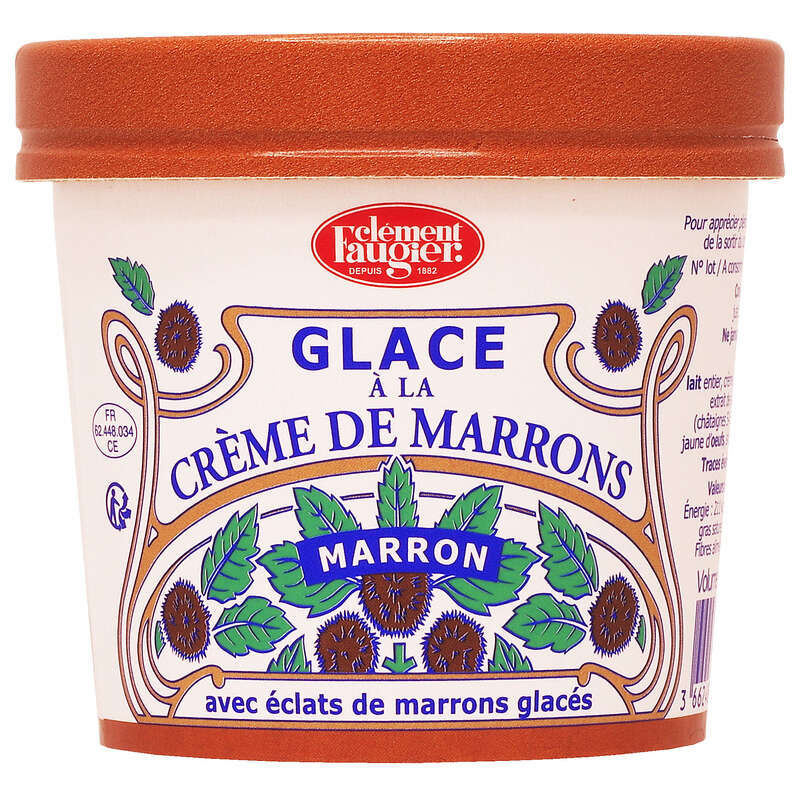 Clement Faugier Glace À La Crème De Marrons 320g Clement Faugier Glace À La Crème De Marrons 320g
