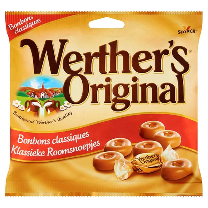 Werther's Original Bonbons Classiques sachet 175g Werther's Original Bonbons Classiques sachet 175g