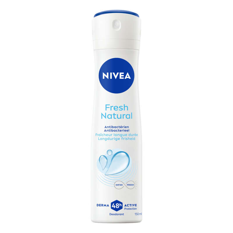 Nivea Déodorant Atomiseur Femme Fresh Natural 150ml Nivea Déodorant Atomiseur Femme Fresh Natural 150ml