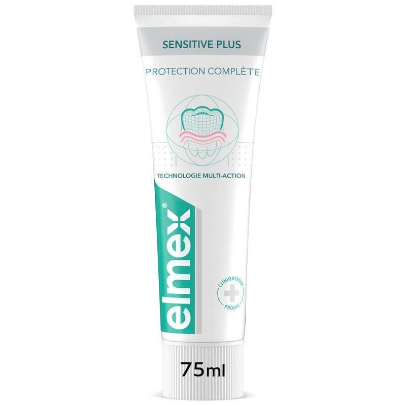 Dentifrice Elmex® Sensitive Plus Protection Complète 75ml Dentifrice Elmex® Sensitive Plus Protection Complète 75ml