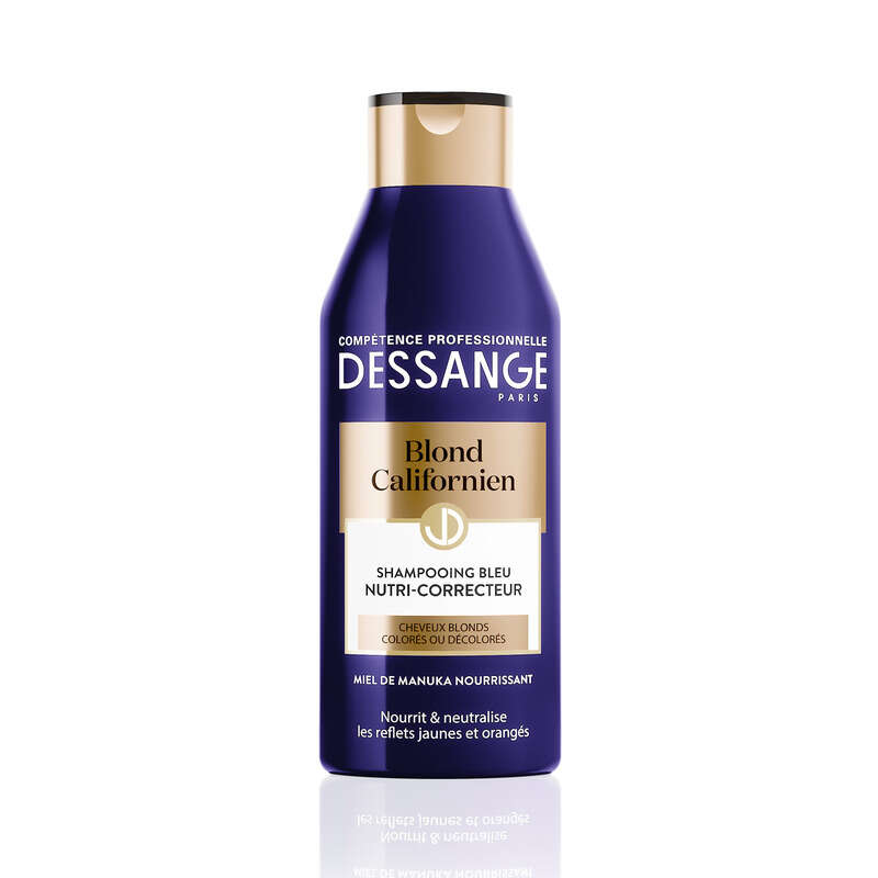 Dessange Nutri-correcteur Shampooing Bleu Cheveux Blonds Colorés 250ml Dessange Nutri-correcteur Shampooing Bleu Cheveux Blonds Colorés 250ml