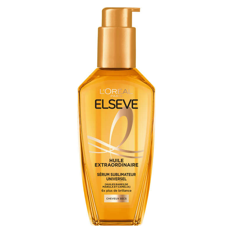 L'Oréal Paris Elseve Huile Extraordinaire Soin Cheveux Sublimateur Universel 100ml L'Oréal Paris Elseve Huile Extraordinaire Soin Cheveux Sublimateur Universel 100ml
