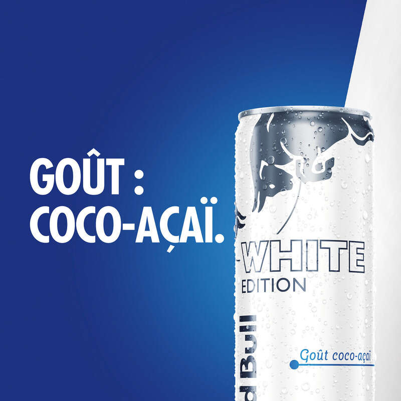 Red Bull Boisson Énergisante Goût Coco Açaï 250ml