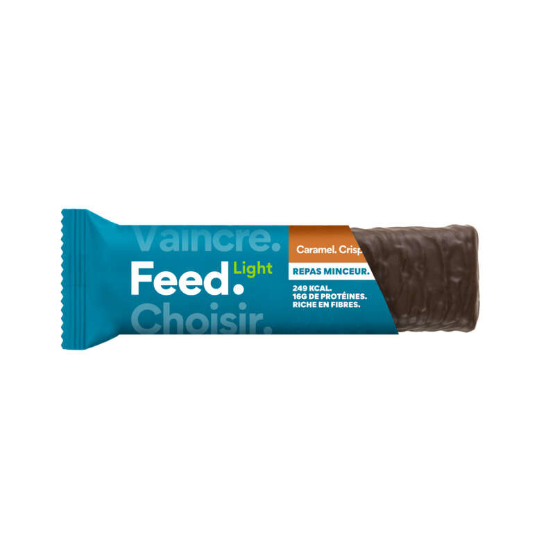 Feed Barre-repas light caramel choicolat 70g Feed Barre-repas light caramel choicolat 70g