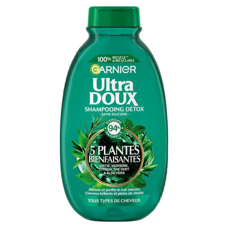 Garnier Ultra Doux 5 Plantes Bienfaisantes Shampooing 300ml Garnier Ultra Doux 5 Plantes Bienfaisantes Shampooing 300ml