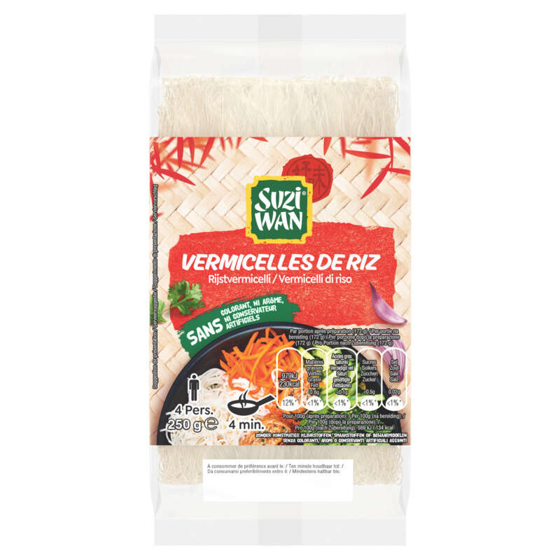 Suzi Wan Vermicelles de Riz 250g