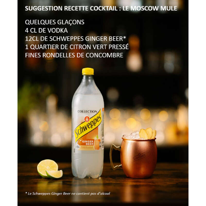 Schweppes Ginger Beer 1L Schweppes Ginger Beer 1L