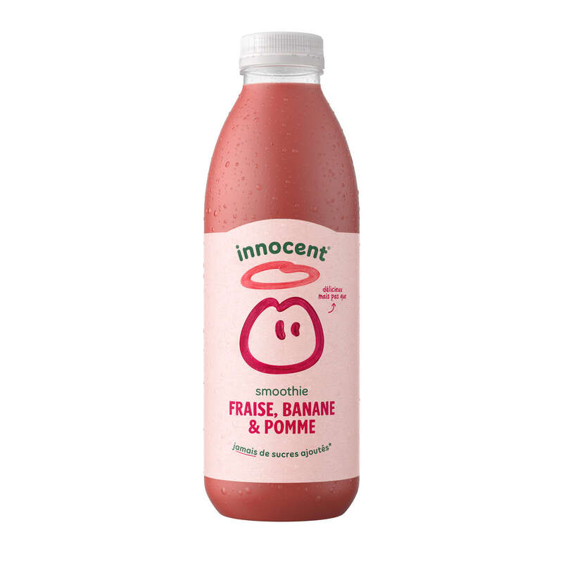 Innocent Smoothie fraise et banane 75cl Innocent Smoothie fraise et banane 75cl