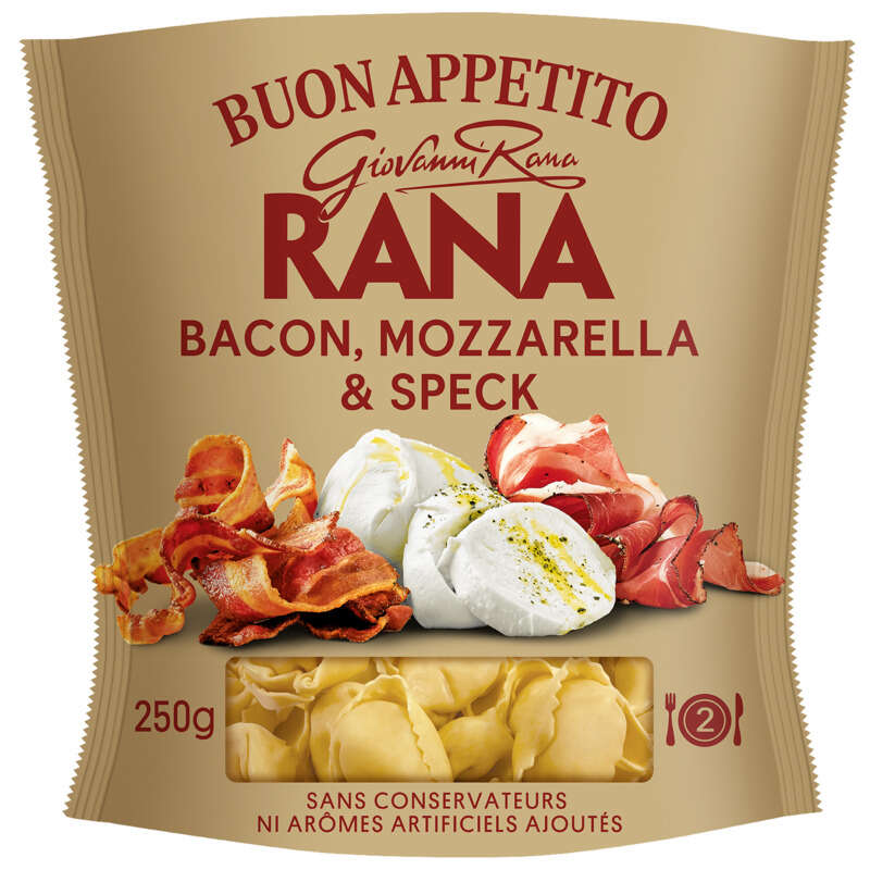 Rana Tortellini Bacon Mozzarella & Speck 250g Rana Tortellini Bacon Mozzarella & Speck 250g