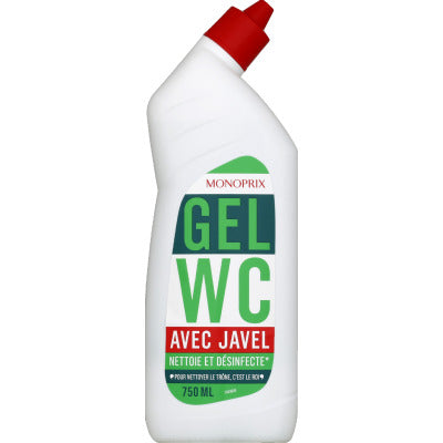 Monoprix Gel WC avec Javel 750ml Monoprix Gel WC avec Javel 750ml