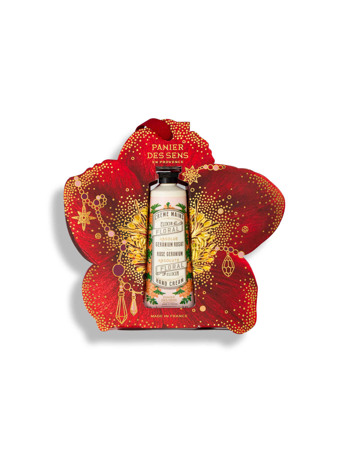 Panier des Sens Mini Coffret Noël 2026 - Crème Mains Géranium 30ml Panier des Sens Mini Coffret Noël 2026 - Crème Mains Géranium 30ml