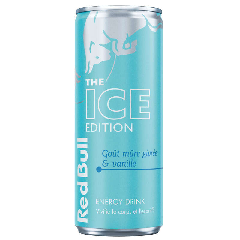 Red Bull boisson énergisante Goût mûre givrée & vanille 250ml Red Bull boisson énergisante Goût mûre givrée & vanille 250ml