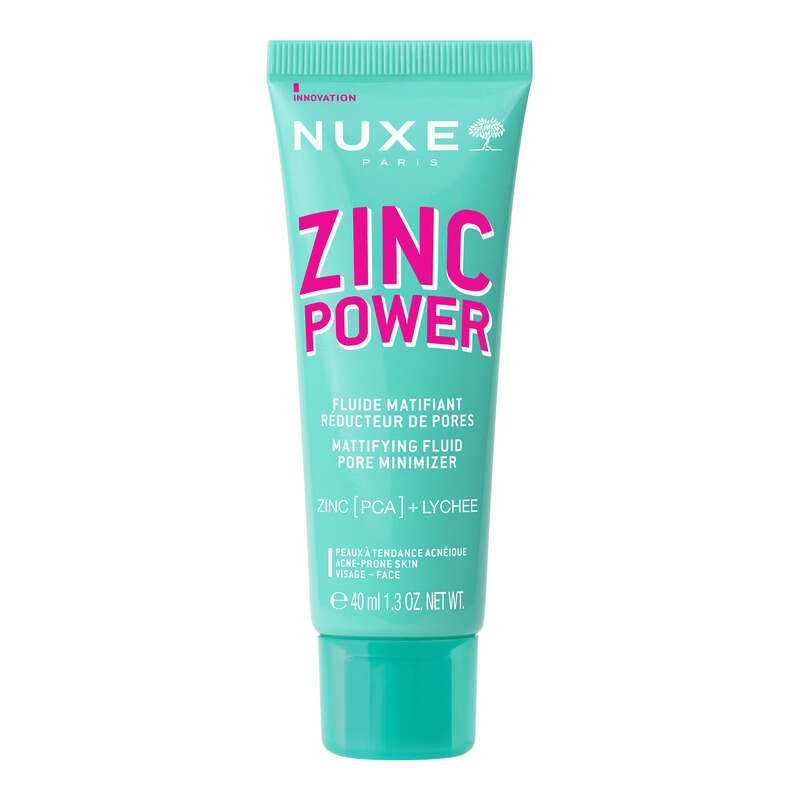 Nuxe Fluide Matifiant Réducteur De Pores Zinc Power 40ml Nuxe Fluide Matifiant Réducteur De Pores Zinc Power 40ml