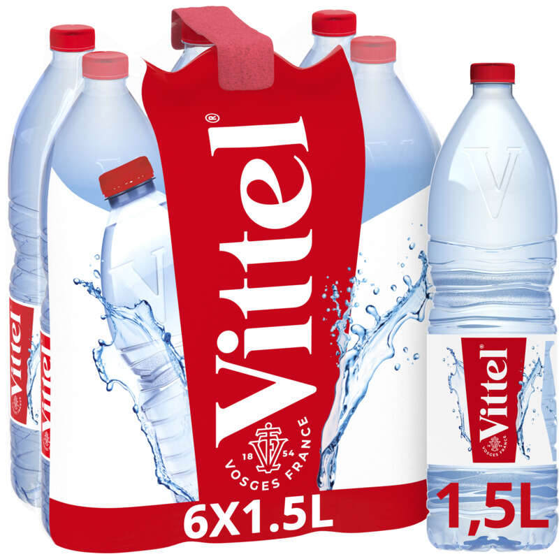 Vittel Eau Minérale Naturelle Des Vosges 6x1,5L Vittel Eau Minérale Naturelle Des Vosges 6x1,5L